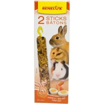 Krmivo pro hlodavce BNL Tyčka Hlodavec med/vejce 2x55g