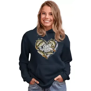 Dámská mikina Dámská mikina Crazy Fishing Legend navy