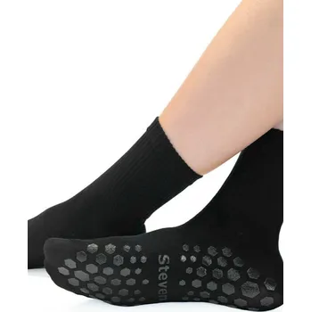 DÁMSKÉ PONOŽKY S ABS 088 černá 38-40