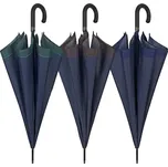 PERLETTI Pánský automatický deštník TECHNOLOGY / hnědá, 21706