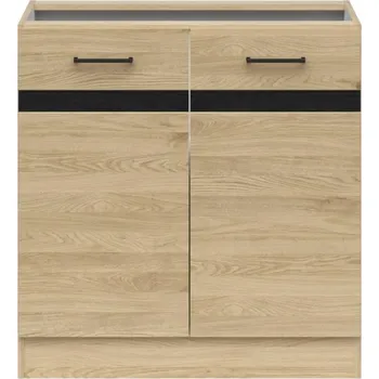 Kuchyňská skříňka BRW JUNONA skříňka BBL D2D/80/82 dub bernstein