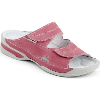 Dámská zdravotní obuv Dámské pantofle Medistyle Lucy 5L-E15/2, tmavě růžové 37