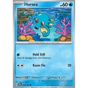 Sběratelská karetní hra Pokémon SFA 010/064 Horsea - Shrouded Fable Stav: Near Mint, Verze: REVERSE HOLO