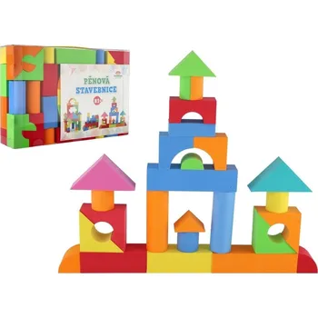 ostatní stavebnice Teddies Stavebnice pěnová 81ks