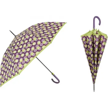 Deštník PERLETTI Automatický deštník TECHNOLOGY Fiori / zelená, 21722