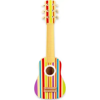 Hudební nástroj pro děti Lelin Dřevěná kytara pro děti