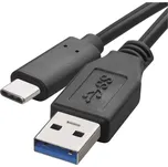 emos Rychlonabíjecí a datový kabel USB-A 3.0 / USB-C 3.1, Quick Charge, 1 m, černý