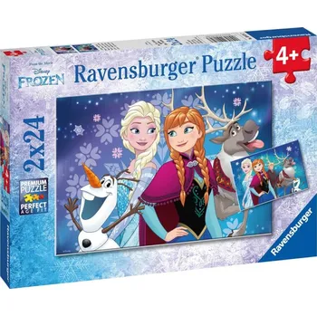 Puzzle Ravensburger Disney Ledové království 2x24 kusů 26x18