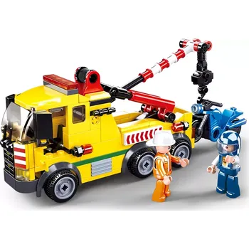 Stavebnice Sluban Sluban B0877 Odtahovka s motorkou