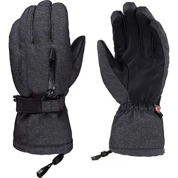 Rukavice Lyžařské rukavice Eska Warm X Finger Reloaded velikost 9 black melange