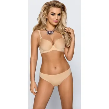 Podprsenka Podprsenka push-up Mefemi Ida Velikost: 70C, Barva: Béžová