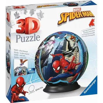 Puzzle Ravensburger 3D puzzle koule SPIDERMAN 73 dílků