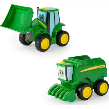 autíčko Traktor TOMY John Deere s nakladačem 46701