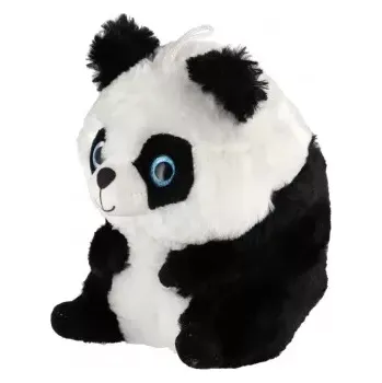 plyšák Panda sedící 0+ 20 cm