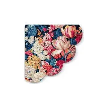 Papírový ubrousek Ubrousky PAW R 32cm - 3 vrst. - kulaté - Flower Splendor [12 ks],rychlé dodání