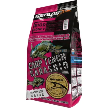 Návnadová surovina GENLOG KRMNÁ SMĚS CARP TENCH CARRASIO - Strawberry-Vanilla / Jahoda-Vanilka 3kg