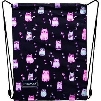 Školní sáček Sáček na přezůvky Head LOVELY KITTY, AD1, 507024032