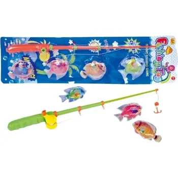 Desková hra Teddies Hra ryby rybář magnetické plast plast 44 cm asst 2 barvy na kartě