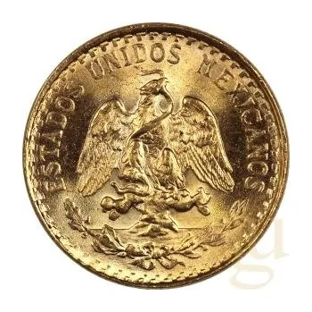 2 Dos Pesos zlatá mince Mexiko