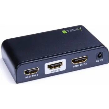 Video kabel TECHLY Rozdzielacz-splitter AV HDMI 2.0 1/2 Ultra HD 4K PERTHLSPL0009