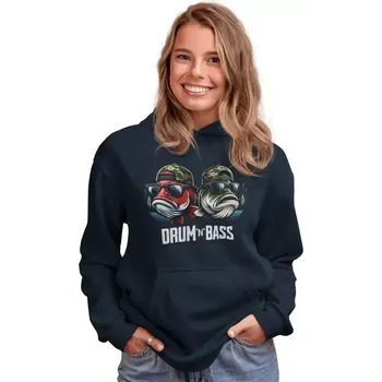 Dámská mikina Dámská mikina Drum n Bass navy