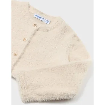 Dětská móda Dívčí svetr Mayoral 2325 smetanový Rozměr: 12 měsíců, 80 cm