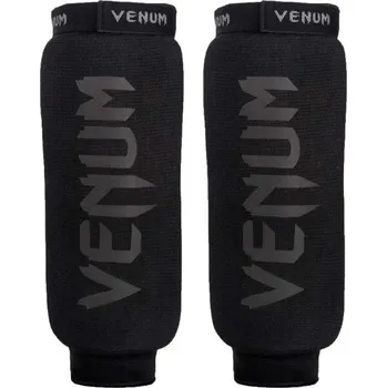Chránič holeně pro bojový sport Chrániče holení Venum KONTACT SHIN GUARDS XL Černá, Tmavě šedá