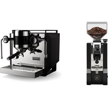 Kávovar Rocket Espresso Bicocca, black + Eureka Mignon XL, CR black