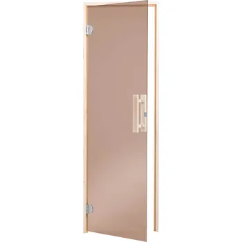 Dveře do sauny Sentiotec DS80 Bronze 650x1960mm
