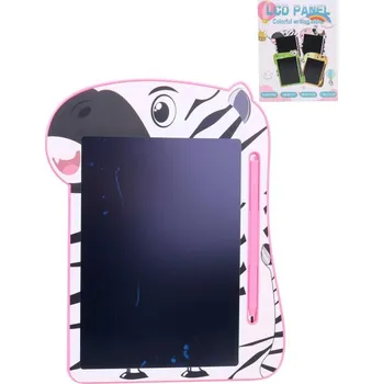Magnetická kreslící tabulka Tabulka LCD kreslicí zvířátka 23x17cm set s propiskou na baterie 4 druhy