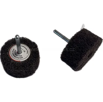 Brusný kotouč Lamelový kotouč brusné rouno na stopce průměr 60 mm, Brusné rouno na stopce 60x30-6 A120