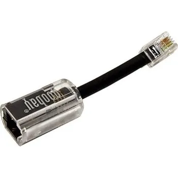 Síťový konektor goobay Adaptér omezující překroucení telefonního kabelu, RJ9M-RJ9F (58856) - 11.92.9903