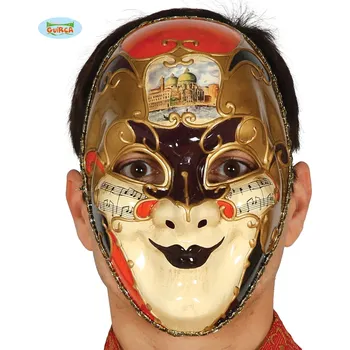 Karnevalová maska Guirca Fiestas Španělsko Benátská dekomaska - muzika