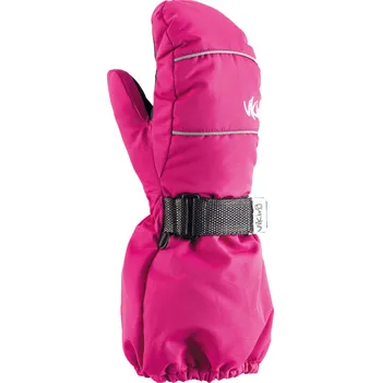 Rukavice Dětské lyžařské palčáky VIKING Olli Pro růžová Velikost: 5