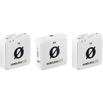Mikrofon RODE Microphones Wireless ME Dual nasazovací řečnický mikrofon Druh přenosu:bezdrátový vč. kabelu, vč. ochrany proti větru, vč. tašky, vč. svorky USB-C®