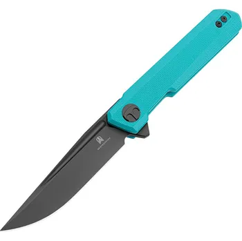 kapesní nůž Bestech Knives Bestechman Mini Dundee Double Detent Gray D2 Teal G10