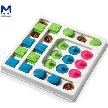 Hračka pro psa Interaktivní hračka pro psy i kočky - Puzzle na hledání pamlsků Varianta: B - čtvercová B