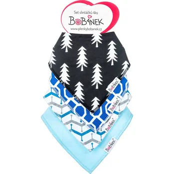 Bryndák Bobánek - Set slintáčků 4 ks - Stromky