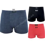 EVONA Pánské boxerky Boxer1181 Barva: 023-čierna, Velikost: 3XL