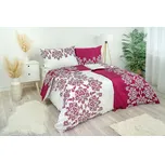 Stanex Ložní povlečení bavlněný satén venzel vínový (LS156) Rozměry povlečení: 140x200 cm + polštář 90x70 cm