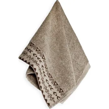 Ručník Bavlněný ručník Driada 30x50 cm ořechový