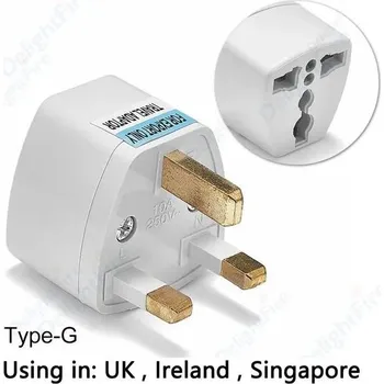 Příslušenství pro sportovní střelbu Redukce na zásuvky UK 3pin - E/F typ 316EFtypUK3