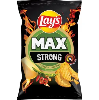 Chips Lay's Lay's Max Strong Cheese & Cayenne 65g