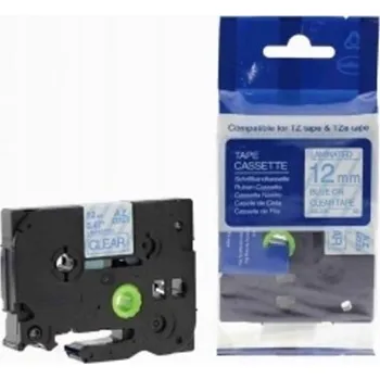 Pásek do tiskárny Naplnka Kompatibilní páska s Brother TZ-135 / TZe-135, 12mm x 8m, bílý tisk