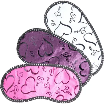 Škraboška na spaní Maska na spaní - Love You Barva: Černá Maska Love You