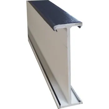 Nábytkové kování Spojovací profil ARON Basic bílý / antracit D: 1400 mm