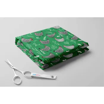 Dámské plavky Lycra exclusive, Slepičky a vajíčka Barva: Zelená