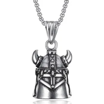 Přívěsek Steel Edge Ocelový přívěšek pro štěstí WJHC520 Délka náhrdelníku: 60cm