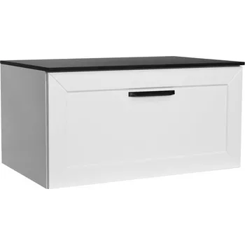 Koupelnový nábytek Skříňka DEXA spodní 60x50x40 cm bílá matná madlo černé NASUD654BC