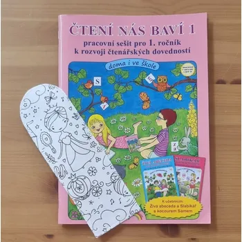 Záložka NEBE DOMA Vybarvovací látková záložka – kreativní tvoření pro děti i dospělé Motiv: Princezna 1